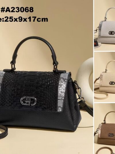 Women’s Textured Top-Handle Crossbody Bag