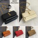 Quilted Chain Flap Crossbody Bag