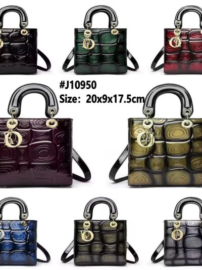 Elegant Belted Mini Tote Handbag