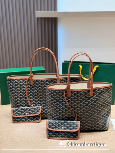 Goyard Dogtooth Tote Bag